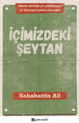 İçimizdeki Şeytan Sabahattin Ali