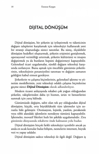 İnovasyon mu Dediniz? Esranur Kaygın